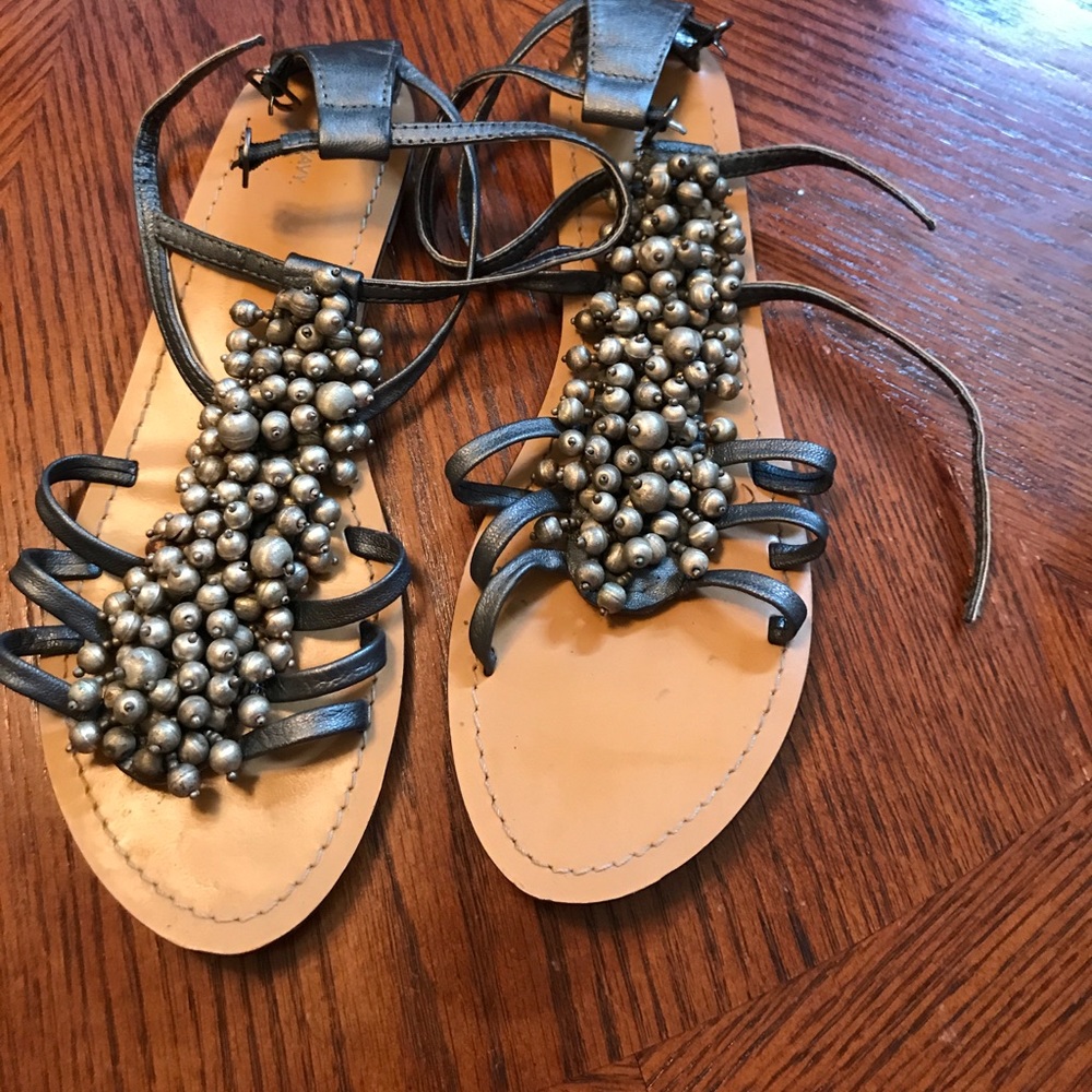 Embellished sandals