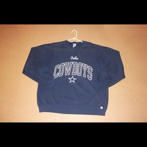 DALLAS COWBOYS CREWNECK LONG SLEEVE VINTAGE