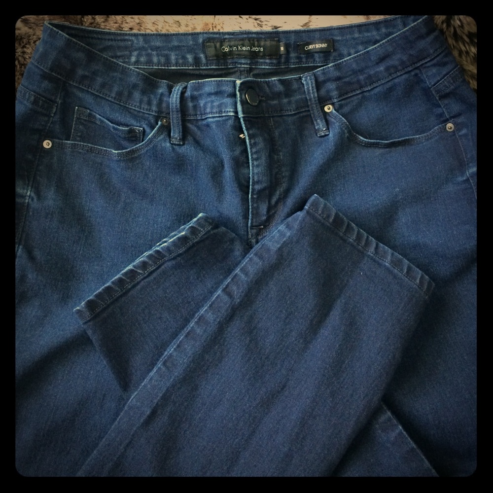 Deep Blue Skinny Jeans 👖 by Calvin Klein Jeans 👖