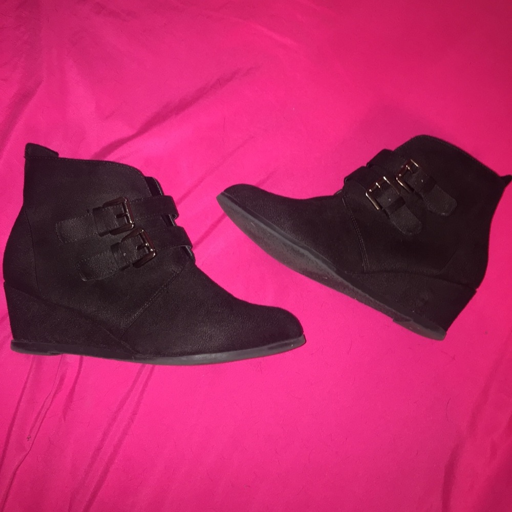 Black booties