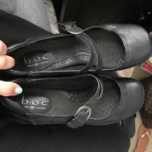 Black BOC shoes