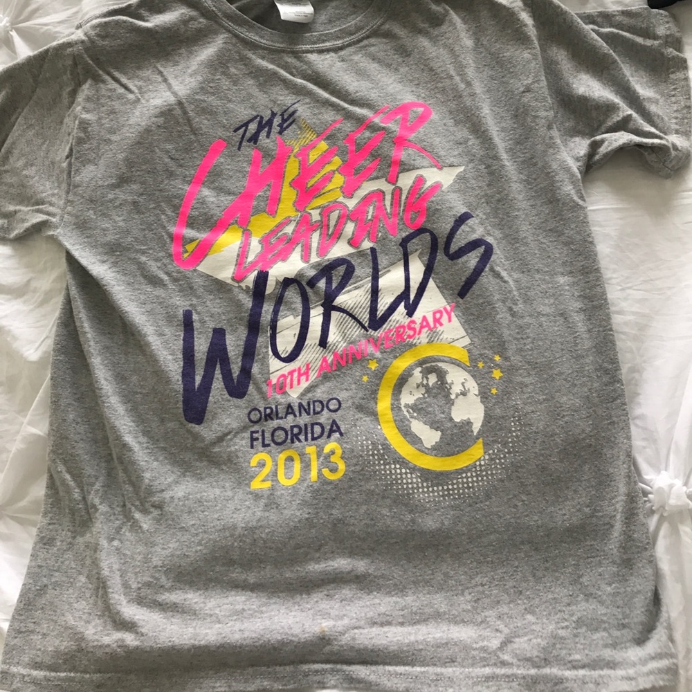 Cheerleading worlds tshirt