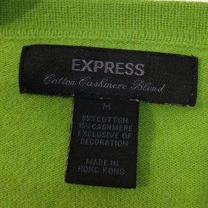 Express Green blouse