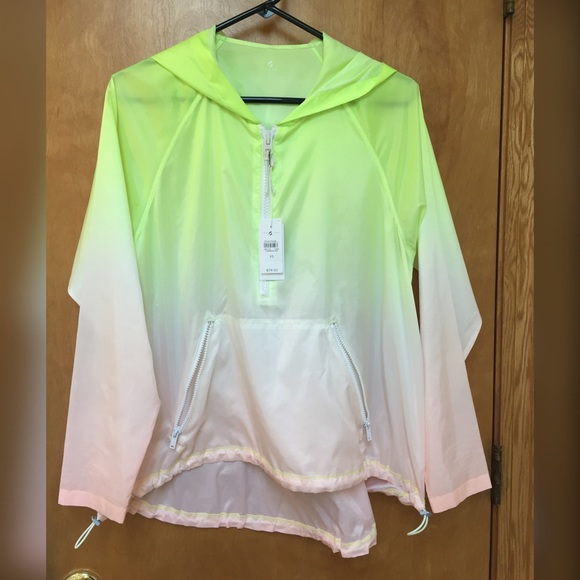 β¨πHPπβ¨ NWOT Lou & Grey Activewear OmbrΓ© Jacket - Picture 3 of 8