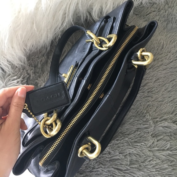 COACH LEATHER BAG NWOT - Picture 4 of 4