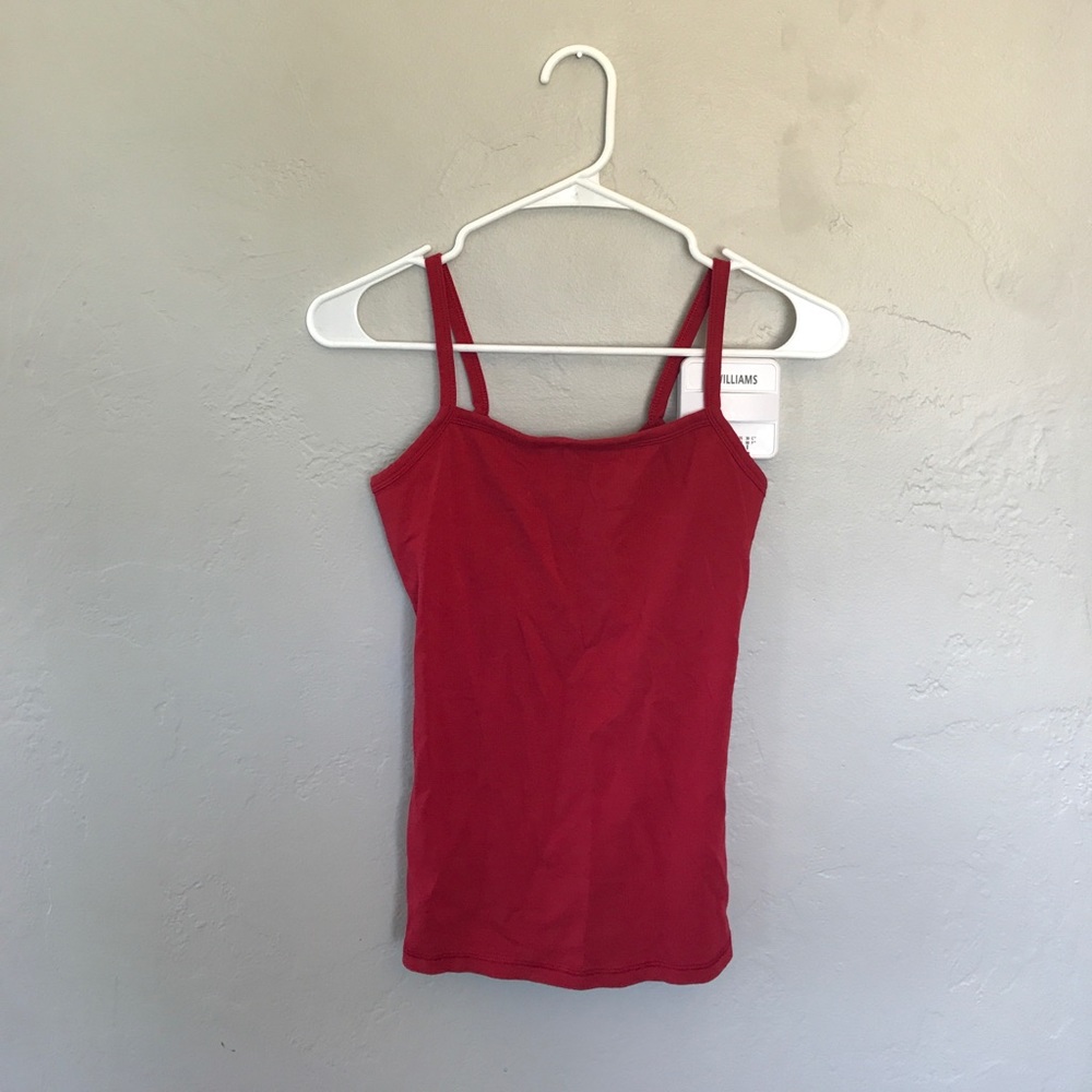 🎀SOLD🎀 Red Nancy Rose Yoga Top
