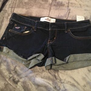 Hollister denim shorts