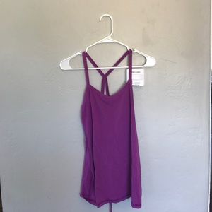 🎀SOLD🎀 Purple Nancy Rose Yoga Top