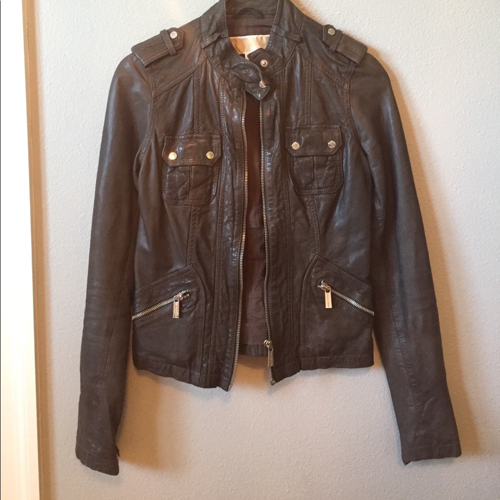 Michael Kors leather jacket