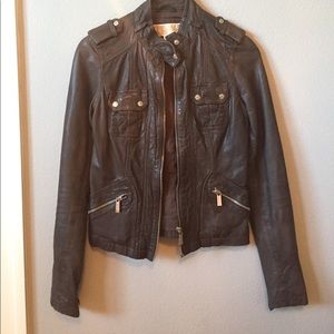 Michael Kors leather jacket