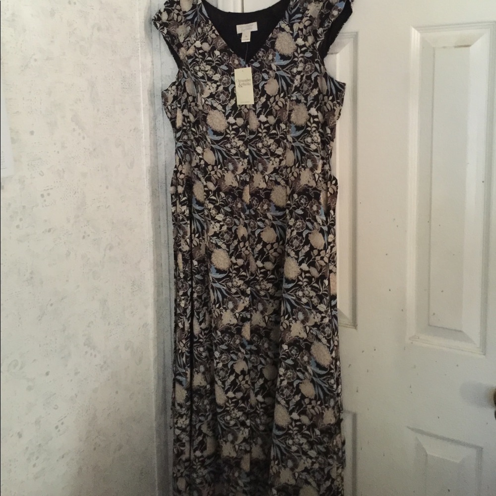 Long flowery dress