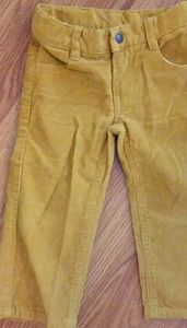Cordoroy Mustard Yellow Jeans 2T Nautica