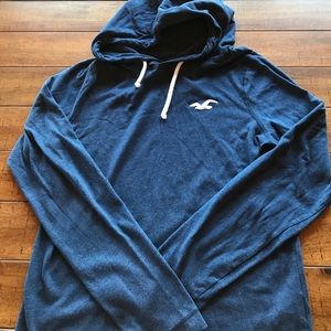 Hollister Men's Long Sleeve Hoodie Medium