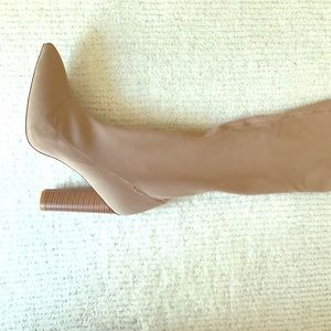 Public Desire Over the Knee Sock Boot