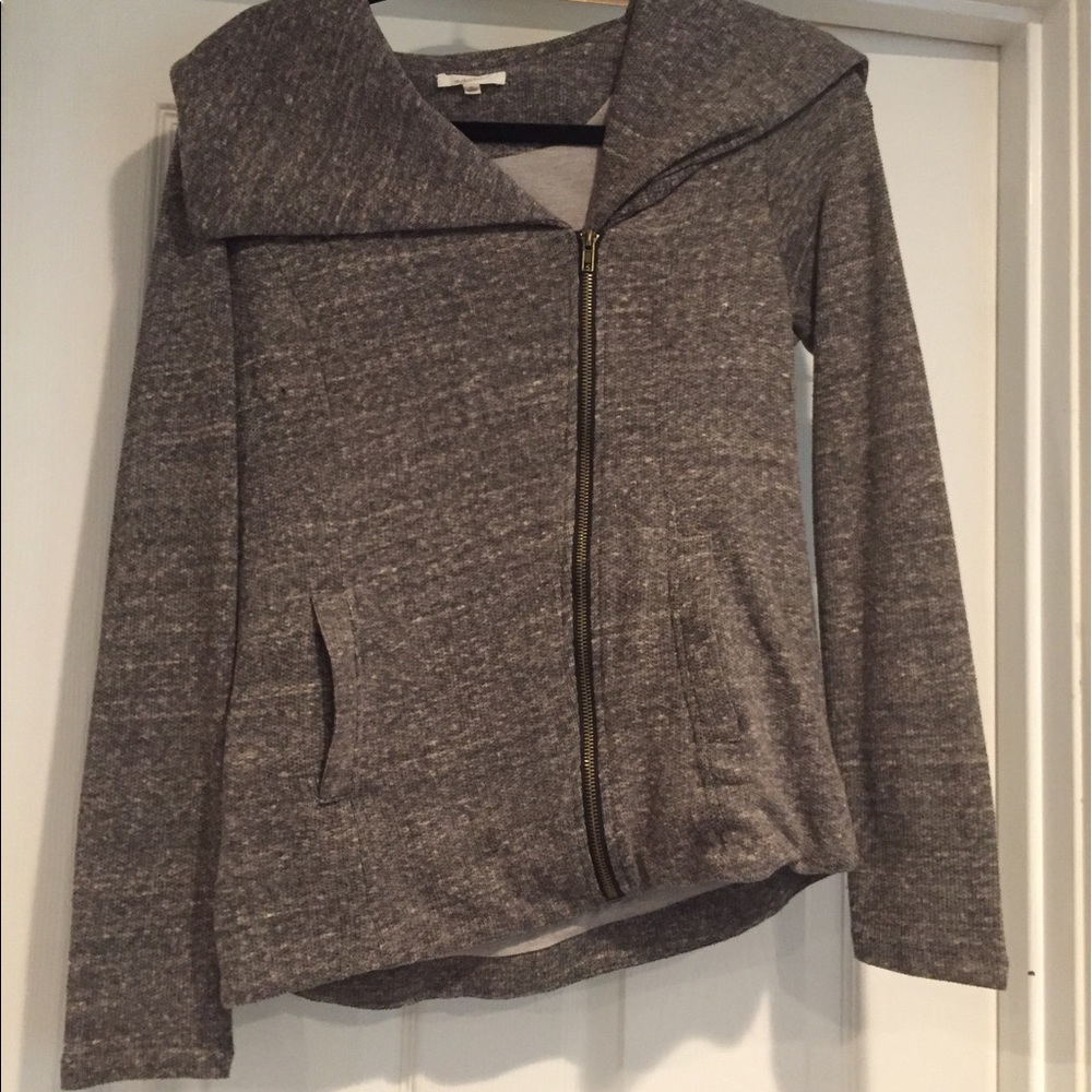 Mystree knit zip up.