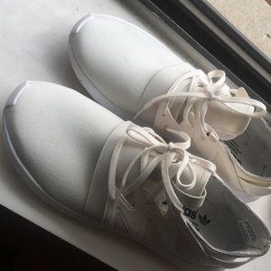 Adidas Originals white tubular viral sneakers