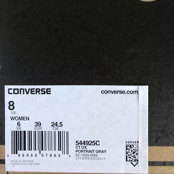 Converse CT Ox Portrait Grey Metallic W - Picture 3 of 8