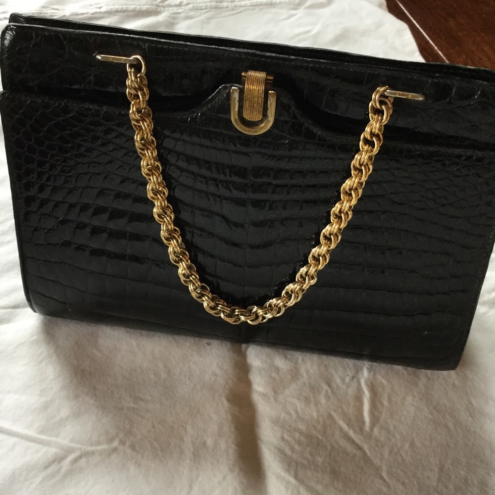 Vintage Genuine Alligator Purse