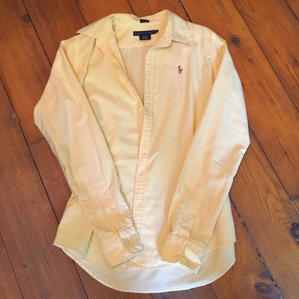 Ralph Lauren Yellow button up
