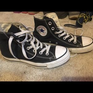 Black High Top Converse