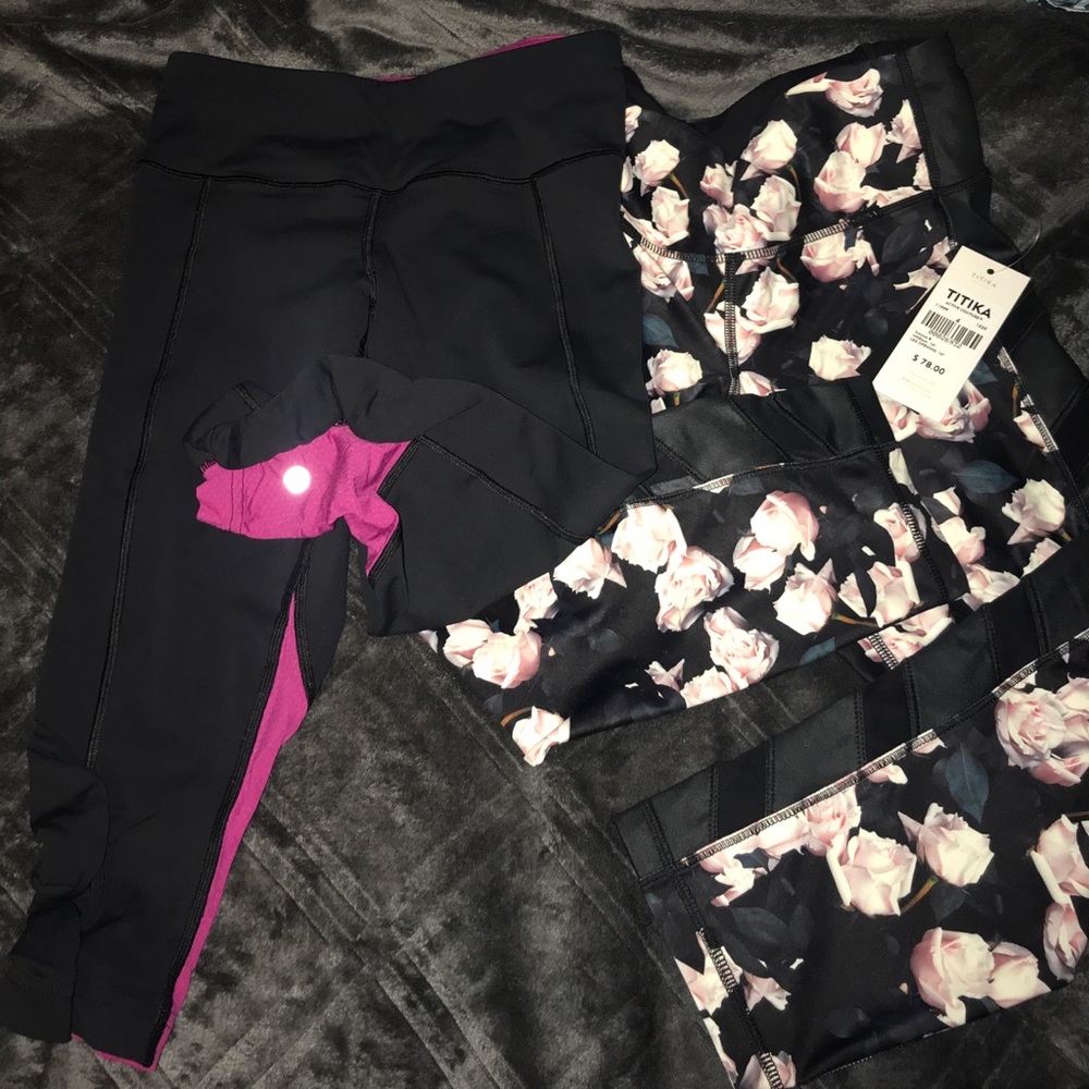 💋BUNDLE DEAL💋 lululemon cropped leggings