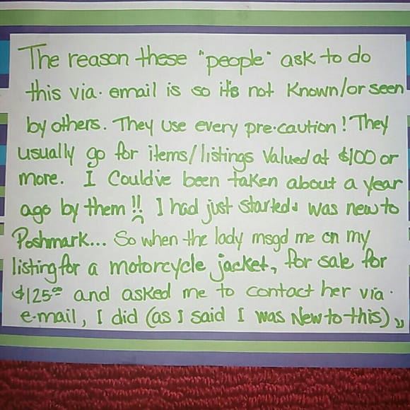 Warning!!!!! Email Purchasers!!! BEWARE!!!!!! - Picture 2 of 8