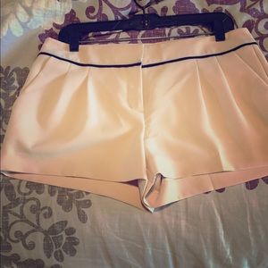 Pink and black shorts