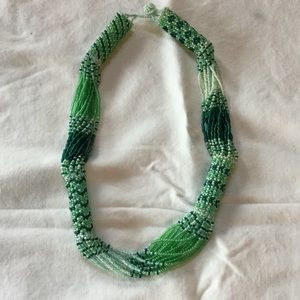 African beaded necklace