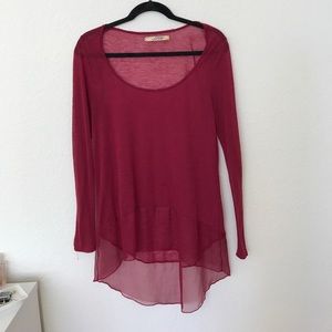 Sheer Free People Dress