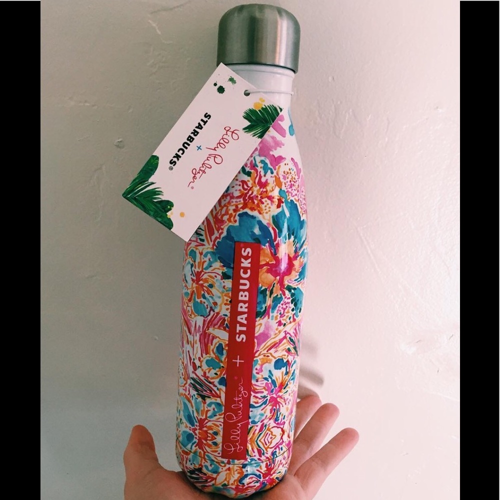 Lilly Pulitzer x Starbucks S'well bottle
