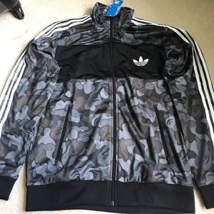 Bape x Adidas track jacket