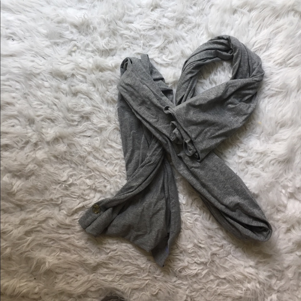 Grey Multi- Use Scarf - Picture 3 of 3