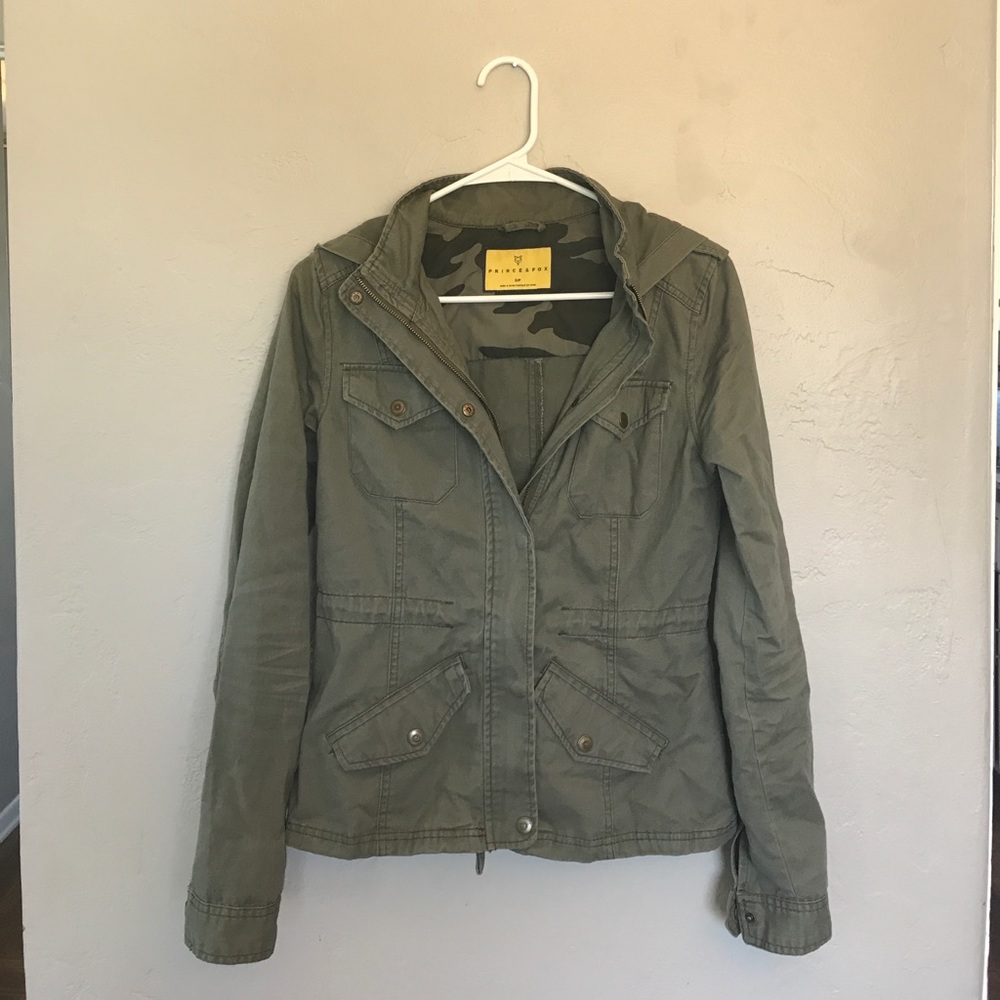 🎀SOLD🎀 Prince and Fox Army Surplus Jacket