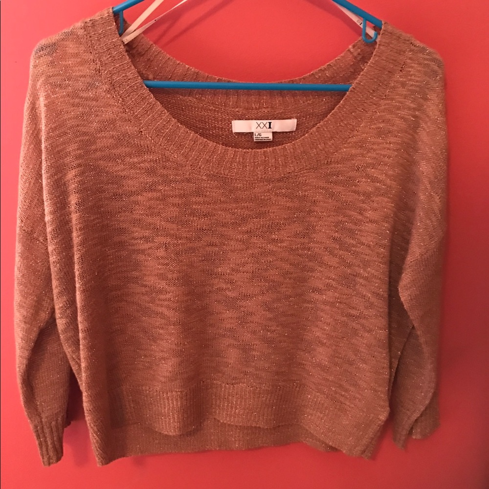 Crop top sweater