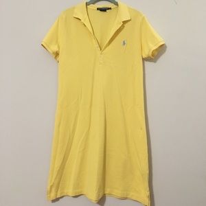 Yellow T-Shirt Dress by Ralph Lauren