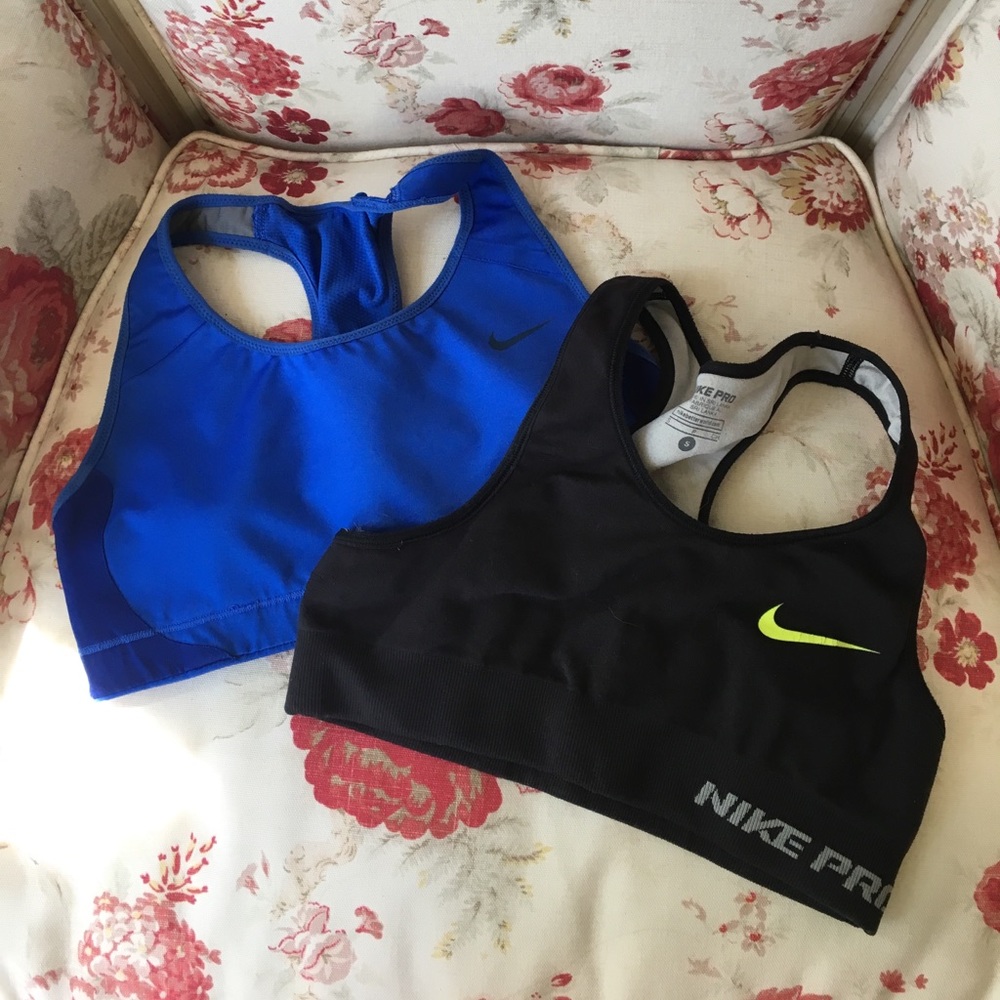 Nike dri-fit sports bras!