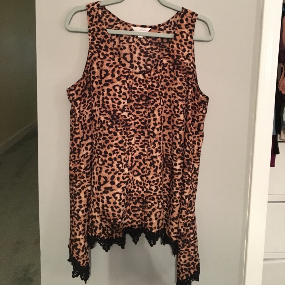 Cheetah print top