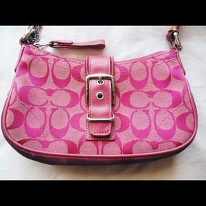 🎉HP!🎉Small Pink Coach Purse