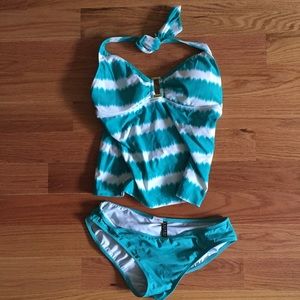 Ralph Lauren two-piece tankini bathing suit