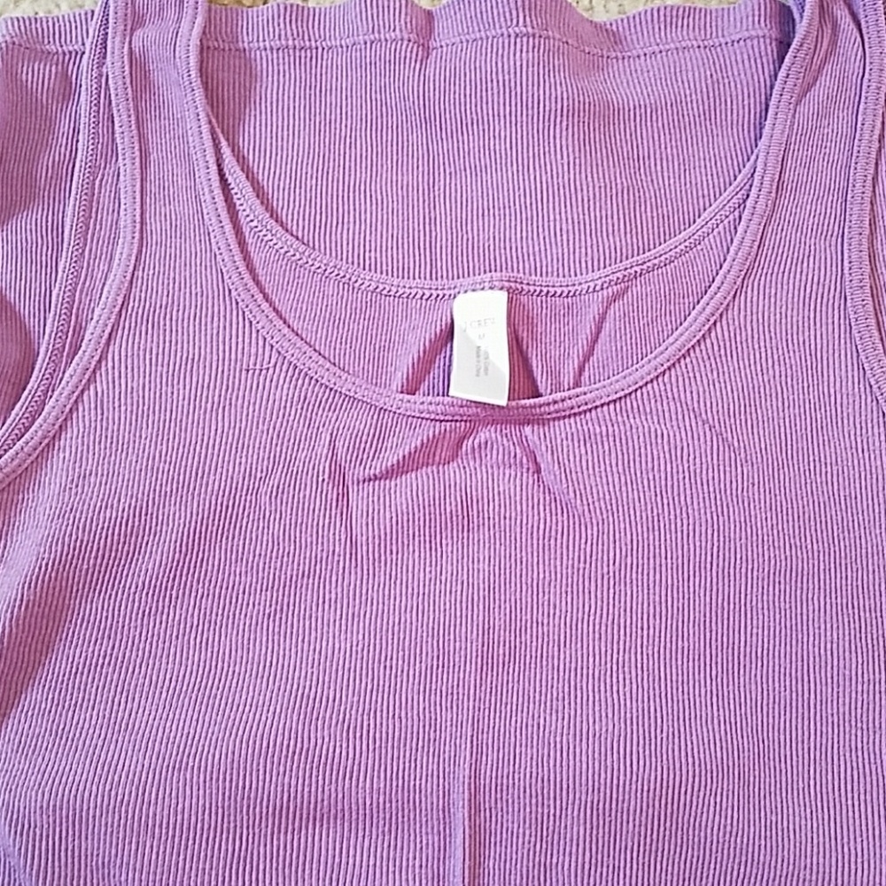 J.Crew Ribbed Tank Top Size Medium