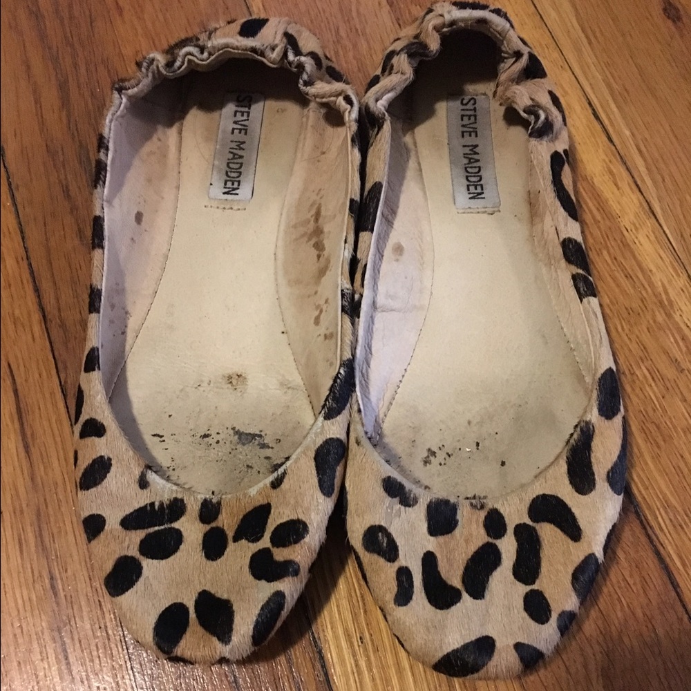 Steve Madden leopard shoe size 7.5