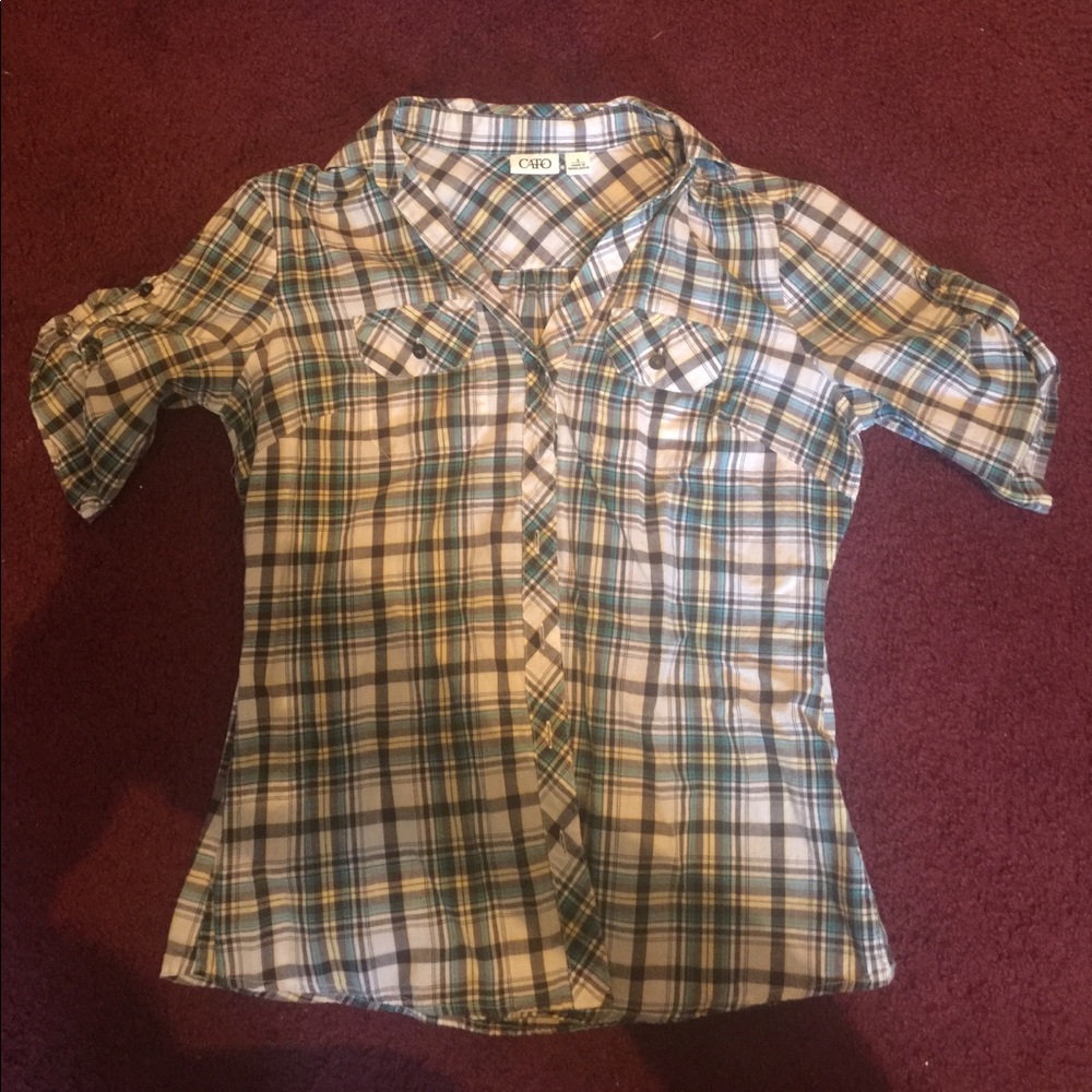 Button up shirt!