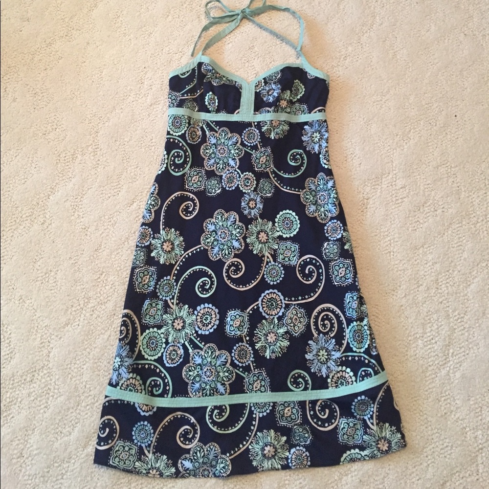 Ann Taylor Loft Petite Halter dress