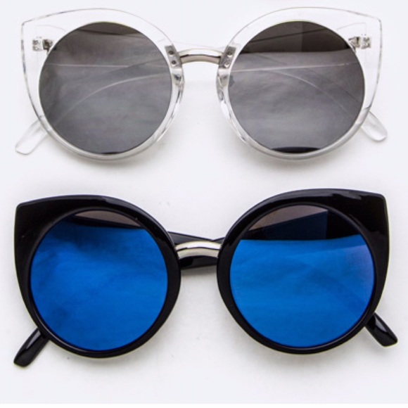 "Fresca" Iconic Oversized Cat Eye Sunglasses - Picture 4 of 4
