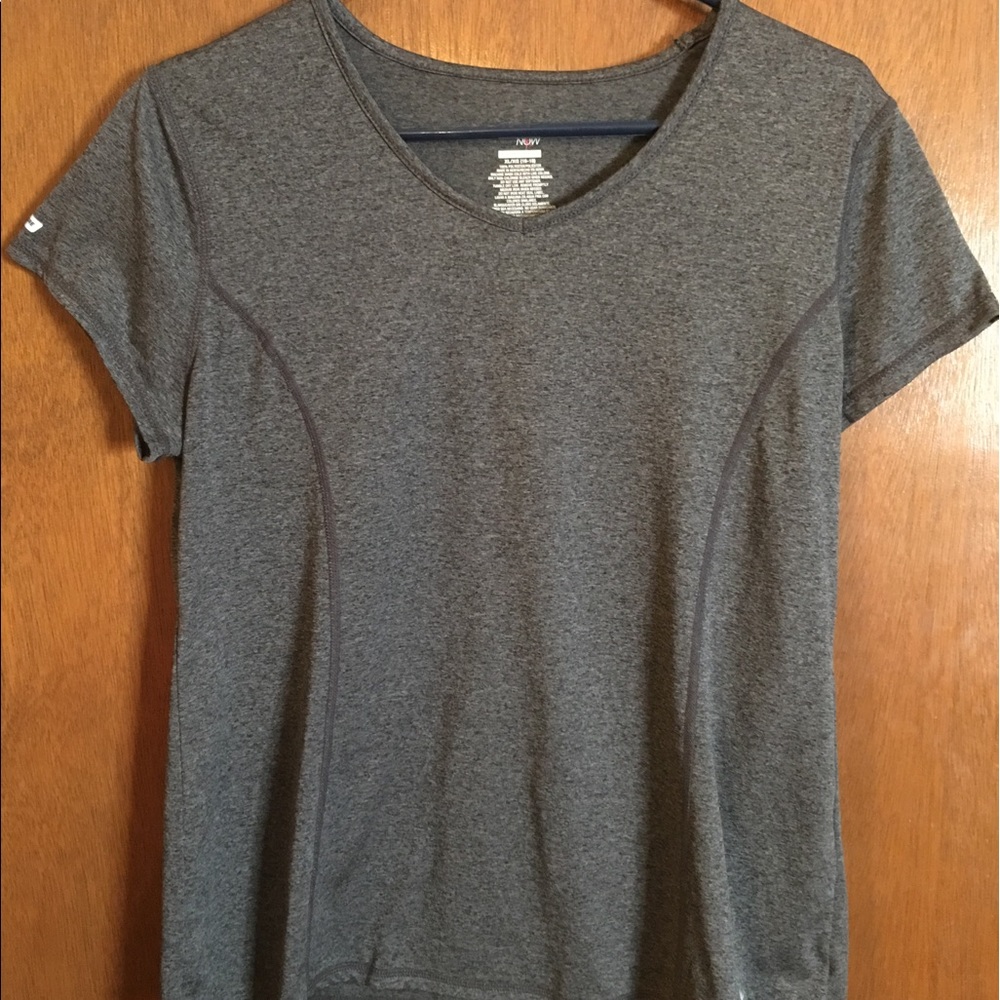 Grey dri-fit shirt