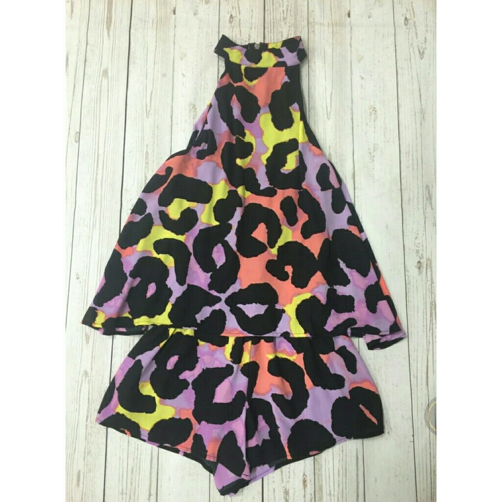 Judith March Leopard Romper