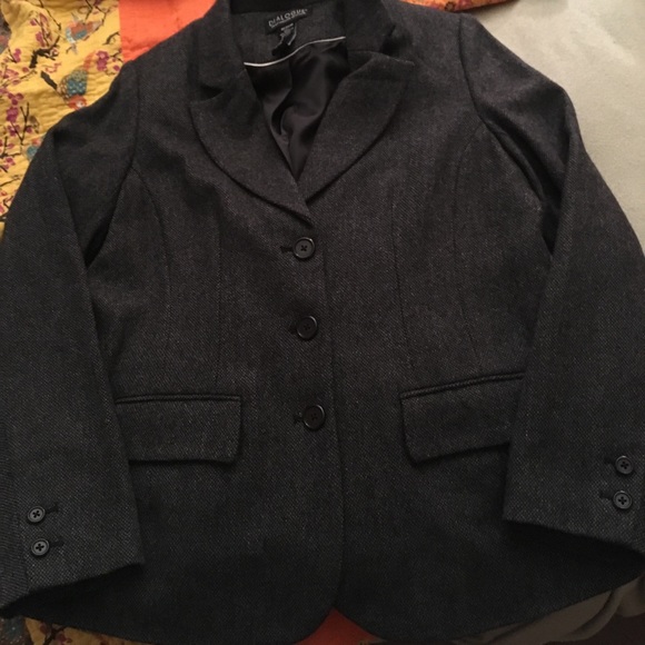 Wool blend blazer - Picture 1 of 3