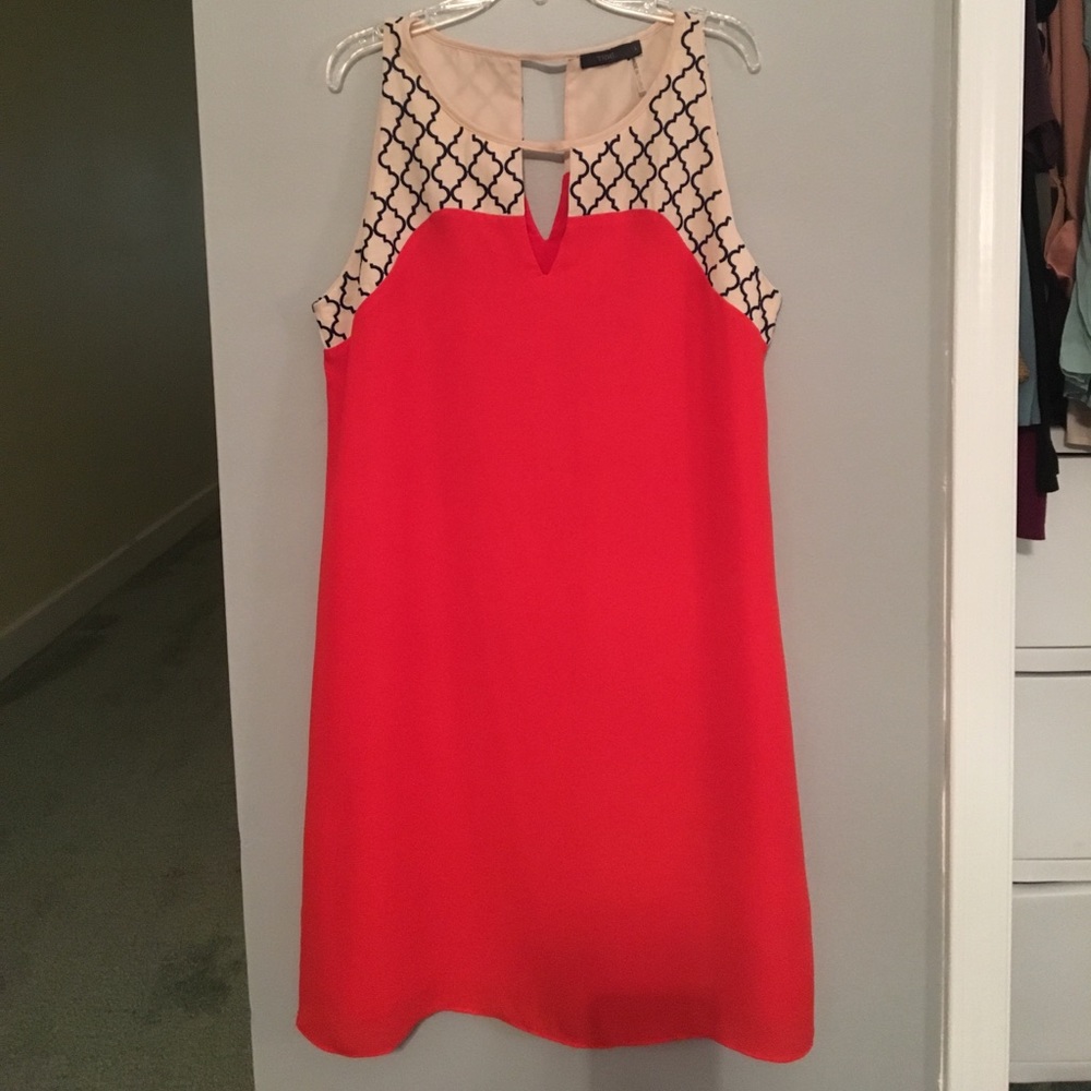 Red, white, and blue dress