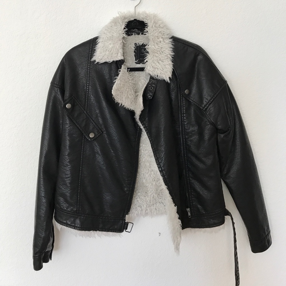 Fleece Lined Bomber Jacket