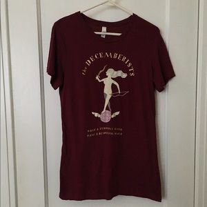 Decemberists band t-shirt